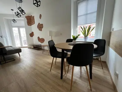 Część wypoczynkowa w obiekcie Apartament Popiel