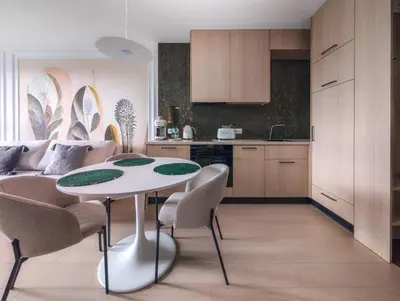 Kuchnia lub aneks kuchenny w obiekcie Botanical Garden Prestige Apartment by BookingHost