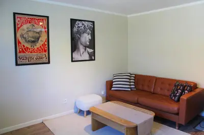 Część wypoczynkowa w obiekcie Leśne Szlaki AP Apartment's
