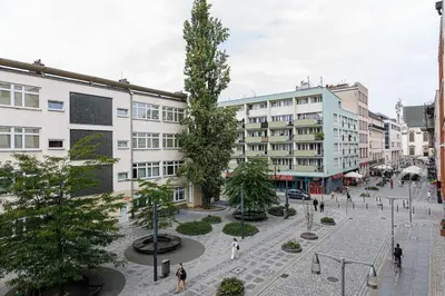 Budynek, w którym mieści się apartament