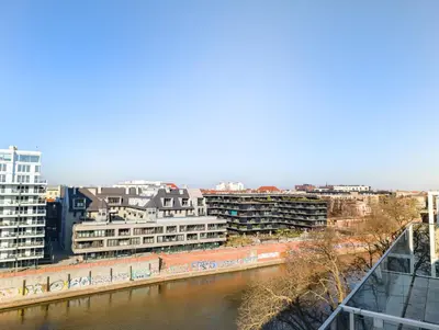 Widok na miasto Wrocław z tego apartamentu