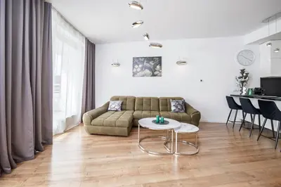 Część wypoczynkowa w obiekcie About Art Apartments - Ovo