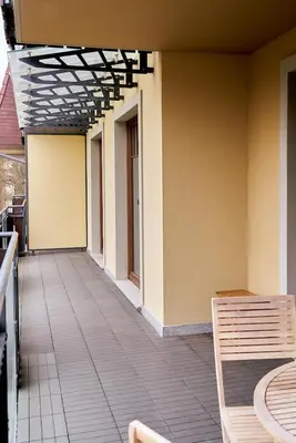 Balkon lub taras w obiekcie LAGUNA Apartament Przestronny Willa Maria 19