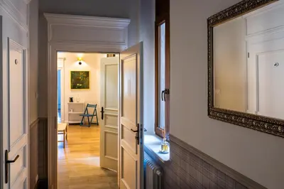 Plan piętra w obiekcie RentPlanet - Apartamenty Cybulskiego III