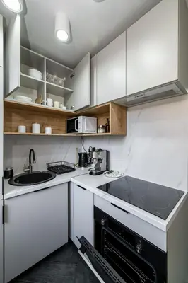 Kuchnia lub aneks kuchenny w obiekcie Krzyki Apt - Two Bedrooms, Workspaces - By Rentujemy