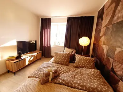 Część wypoczynkowa w obiekcie Apartament Słoneczny
