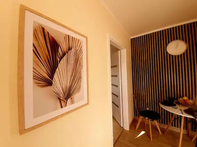 Część wypoczynkowa w obiekcie Apartament Słoneczny