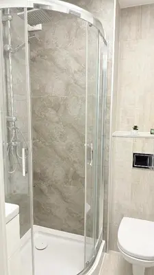 Łazienka w obiekcie Apartament KOREK
