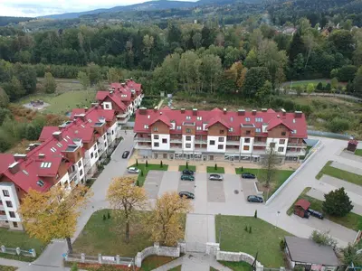 Budynek, w którym mieści się apartament