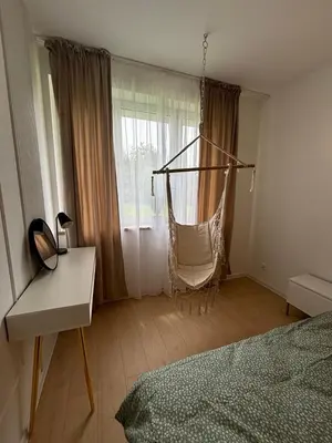 Łóżko lub łóżka w pokoju w obiekcie Mieszkanie dla RODZINY 60m2