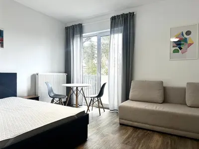 Część wypoczynkowa w obiekcie Przyjaźni 16 Apt 25 - Self Check-In 20h - Lift