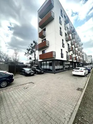Budynek, w którym mieści się apartament