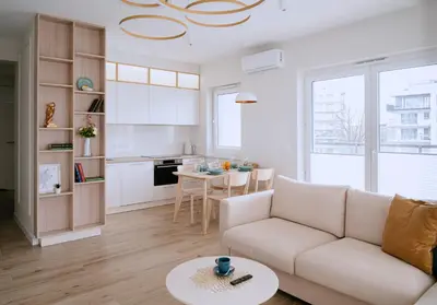 Kuchnia lub aneks kuchenny w obiekcie Art Apartaments III