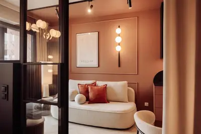 Część wypoczynkowa w obiekcie Lux Studio w sercu Wrocławia