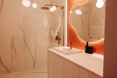 Łazienka w obiekcie Lux Studio w sercu Wrocławia