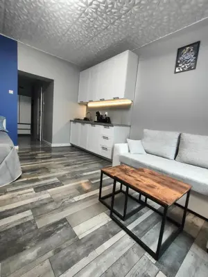 Kuchnia lub aneks kuchenny w obiekcie 721 Slate Apartament Jedlina-Zdrój