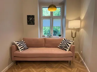 Część wypoczynkowa w obiekcie Tajemniczy Ogród - Secret Garden - Self check-in 24h