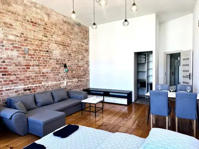 Część wypoczynkowa w obiekcie Rejtana Apartment - Self check-in 20h