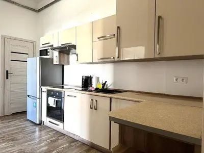 Kuchnia lub aneks kuchenny w obiekcie Rejtana Apartment - Self check-in 20h