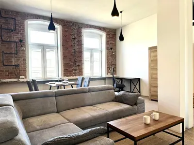 Część wypoczynkowa w obiekcie Rejtana Apartment - Self check-in 20h