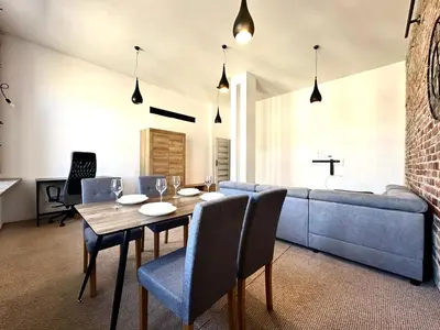 Część wypoczynkowa w obiekcie Rejtana Apartment - Self check-in 20h