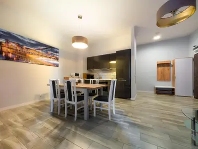 Plan piętra w obiekcie Wrocław Główny Comfort Apartment by BookingHost