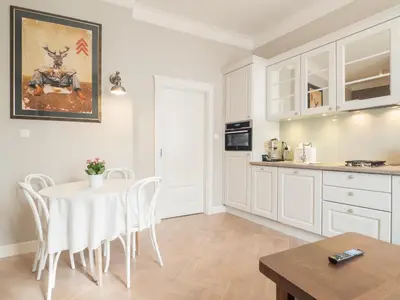 Kuchnia lub aneks kuchenny w obiekcie Best Apartments Św. Antoniego