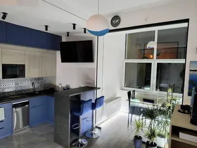 Kuchnia lub aneks kuchenny w obiekcie Century Apartment