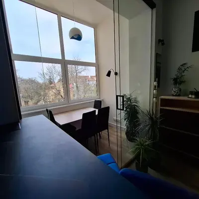 Część wypoczynkowa w obiekcie Century Apartment