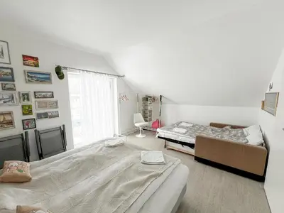 Łóżko lub łóżka w pokoju w obiekcie Apartament z najlepszym widokiem na Góry, Czarna Góra, Sienna, Stronie Śląskie