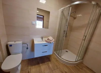Łazienka w obiekcie AE BERG Apartamenty