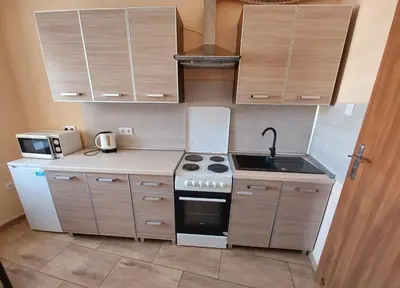Kuchnia lub aneks kuchenny w obiekcie AE BERG Apartamenty