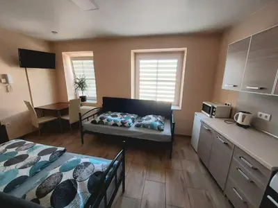 Kuchnia lub aneks kuchenny w obiekcie AE BERG Apartamenty