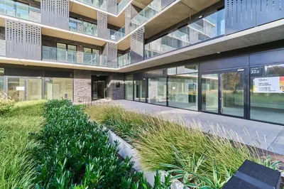 Budynek, w którym mieści się apartament