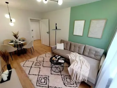 Część wypoczynkowa w obiekcie Apartament Olimp