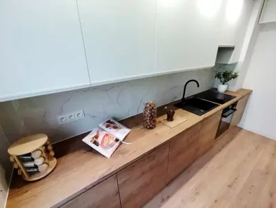 Kuchnia lub aneks kuchenny w obiekcie Apartament Olimp