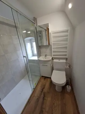 Łazienka w obiekcie Apartament Wolności