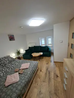 Część wypoczynkowa w obiekcie Apartament Wolności