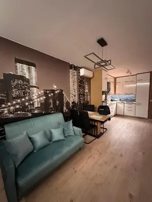 Część wypoczynkowa w obiekcie Luksusowy Apartament 2 River Point Kępa Mieszczańska