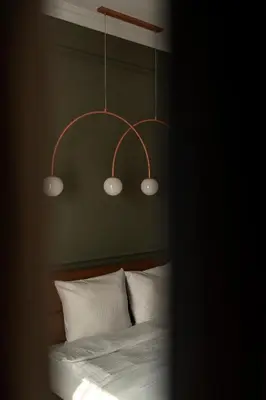 Łóżko lub łóżka w pokoju w obiekcie RentPlanet - Nowa Kurkowa