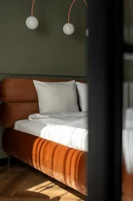 Łóżko lub łóżka w pokoju w obiekcie RentPlanet - Nowa Kurkowa