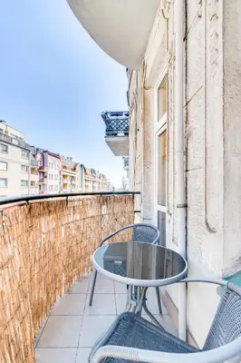 Balkon lub taras w obiekcie Traugutta 141 by Homeprime