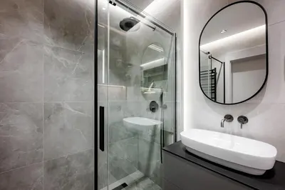 Łazienka w obiekcie Lux Apart z Tarasem - CENTRUM - Parking Sauna Siłownia Meldunki 24na7