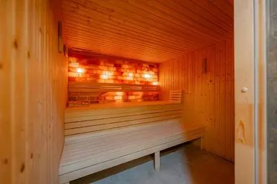 Plan piętra w obiekcie Lux Apart z Tarasem - CENTRUM - Parking Sauna Siłownia Meldunki 24na7