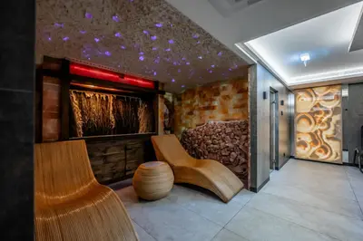 Część wypoczynkowa w obiekcie Lux Apart z Tarasem - CENTRUM - Parking Sauna Siłownia Meldunki 24na7