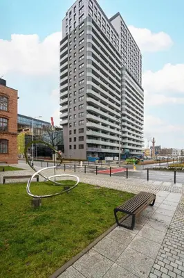 Budynek, w którym mieści się apartament