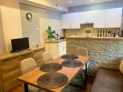 Kuchnia lub aneks kuchenny w obiekcie Quiet Base by LibertaRent