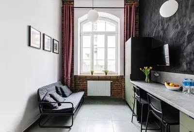 Część wypoczynkowa w obiekcie 4A Loft Apartment