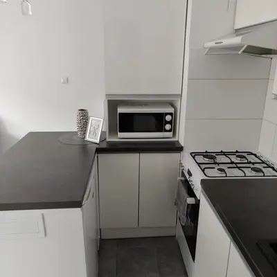 Kuchnia lub aneks kuchenny w obiekcie Mieszkanie Kłodzko Centrum