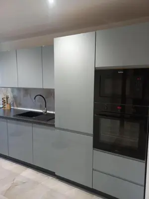 Kuchnia lub aneks kuchenny w obiekcie Apartament tuż przy Rynku
